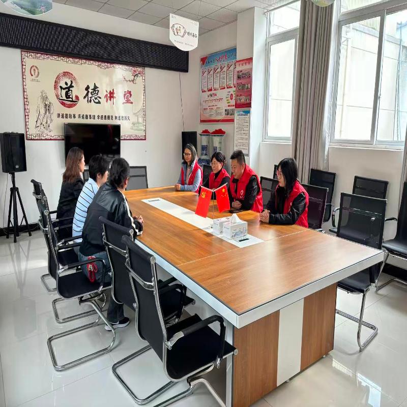 全世界最大的网赌网址赴谢家集区开展文明创建结对共建活动